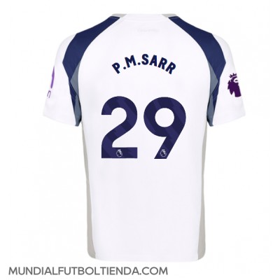 Camiseta Tottenham Hotspur Pape Matar Sarr #29 Primera Equipación Replica 2025-26 mangas cortas Camiseta Tottenham Hotspur Pape Matar Sarr #29 Primera Equipación Replica 2025-26 mangas cortas